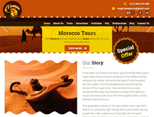 Tablet Screenshot of magiclamptours.com